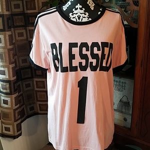 On Fire Tops - 5 for $25🤩 ON FIRE Blessed 1 T On Fire Tops - 5 for $25🤩 ON FIRE Blessed 1 T